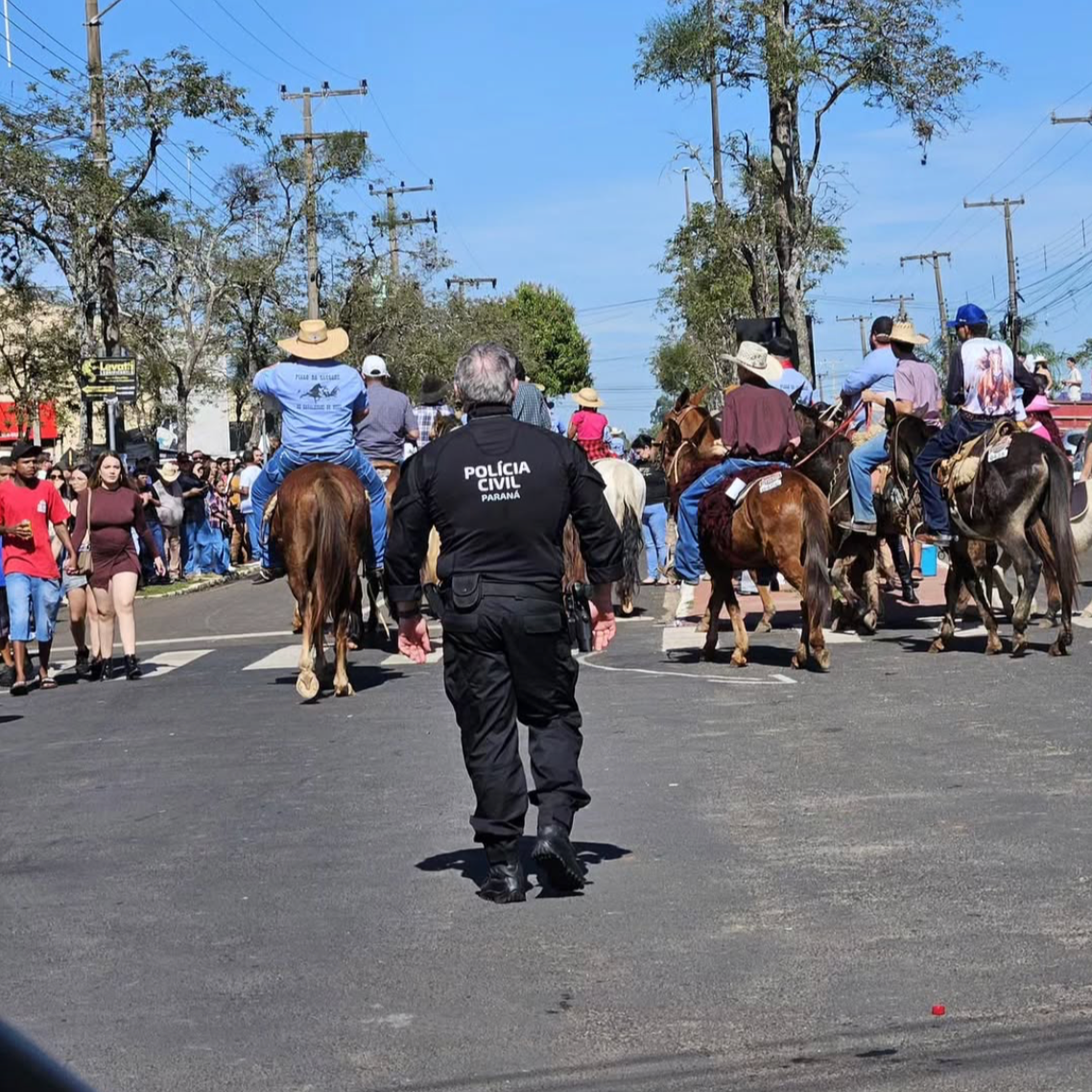 Segurança e Tradição: Atuação da Polícia Civil marca a Cavalgada Bom Jesus da Cana Verde
